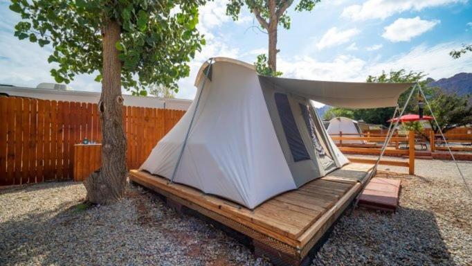Funstays Glamping Setup Tent In Rv Park #2 Ok-T2 Moab Buitenkant foto