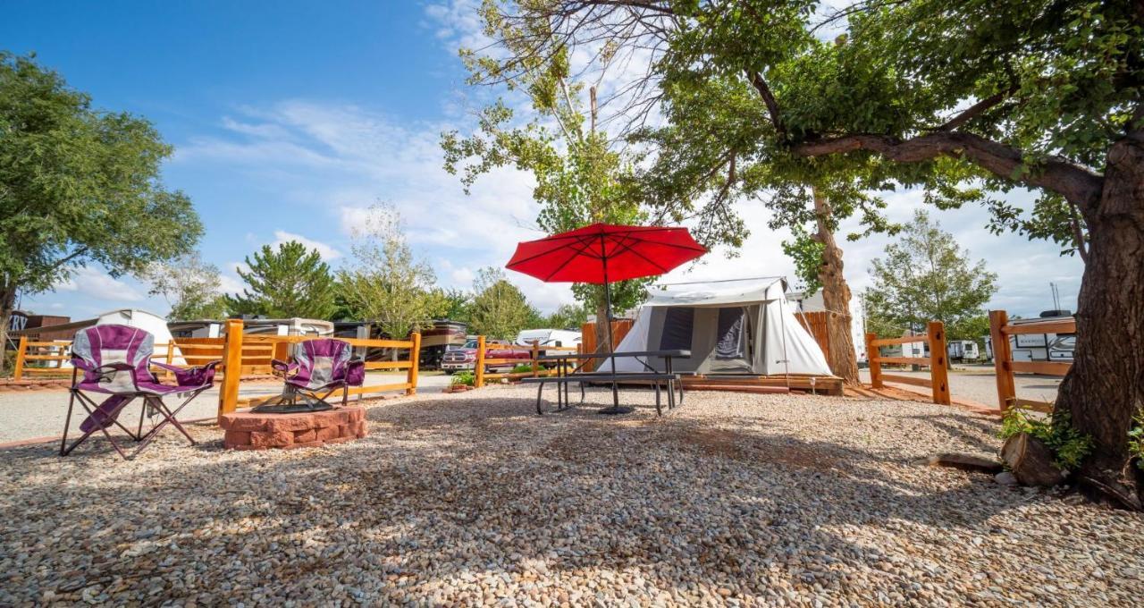 Funstays Glamping Setup Tent In Rv Park #2 Ok-T2 Moab Buitenkant foto