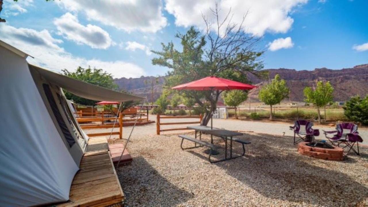Funstays Glamping Setup Tent In Rv Park #2 Ok-T2 Moab Buitenkant foto